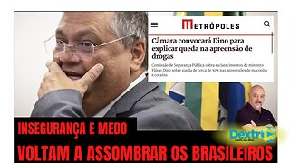 INSEGURANÇA E MEDO VOLTAM A ASSOMBRAR OS BRASILEIROS