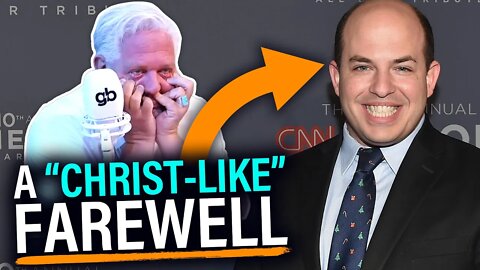 Glenn uses ALL restraint to give Brian Stelter a friendly goodbye