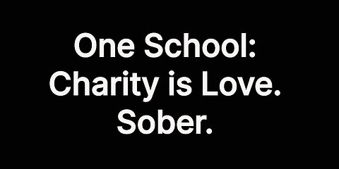 Charity 101. Sober Mission.