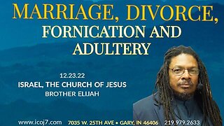 MARRIAGE, DIVORCE, FORNICATION AND ADULTERY