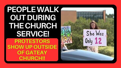 Gateway Church Attendance Plummets | Members Exit During Service | Protestors Show Up!