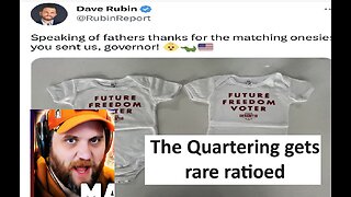 The Quartering on Ron DeSantis giving Dave Reuban baby gift, gets rate ratioed