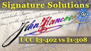 🖋e17- Solutions: Signature Colors, Copyright, and Reserving Rights (The UCC §1-308 Trap) 🎨🧰🗺🛟