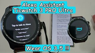 How To Install Alexa Voice Assistant On Ticwatch 3 PRO Ultra With Wear OS 3.5: Full Tutorial