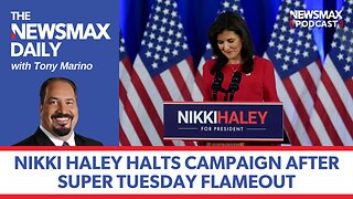 Haley halts campaign after Super Tuesday losses | The NEWSMAX Daily (03/06/2024)