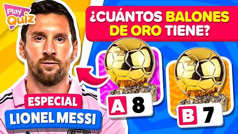 ¿Cuánto Sabes Sobre Lionel Messi? 🏆⚽🤔 | Preguntas y Respuestas de Deporte