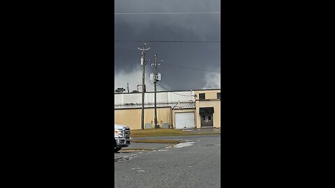 Tornado on the ground in Valdosta Georgia near Perimeter and 84.