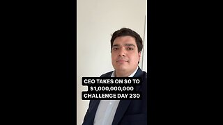 Zero to a Billion Challenge Day 230