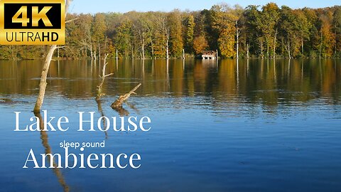 This Lake House Sounds With White Noise Will Help You Sleep Faster