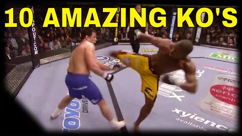 10 AMAZING UFC KNOCKOUTS IN UNDER A MINUTE