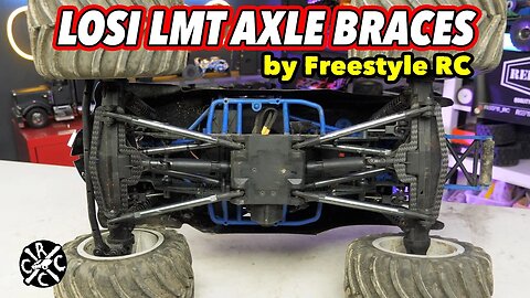 Losi LMT Carbon Fiber Axle Braces By Freestyle RC