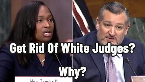 Ted Cruz ROASTS Biden Nominee Over SHOCKING Claims About Black And Hispanic Judge