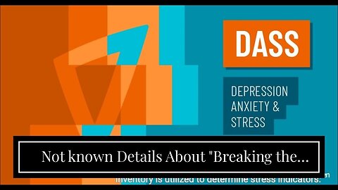 Not known Details About "Breaking the Stigma: Living with Depression and Anxiety"