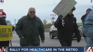 Rally for healthcare in the metro