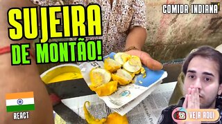 Reagindo a COMIDAS DE RUA INDIANAS: MUITA SUJEIRA e MUITO JORNAL! | Veja Aqui Reacts