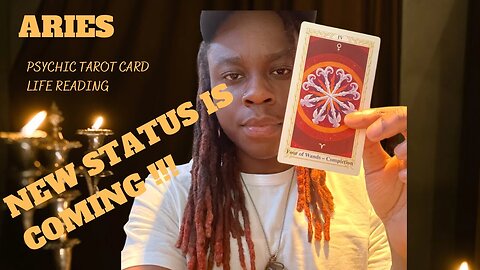 ARIES - “NEW STATUS IS COMING” PSYCHIC READING ♈️🤴🧧