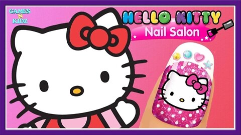 Hello Kitty Nail Salon - kids App 👶 No Copyright Videos👶 #nailsalon #kidsgames #kidsgamevideo Clip11