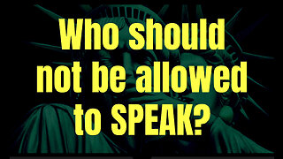 WHO should NOT be allowed to SPEAK? Lex Fridman & Steven Bonnell