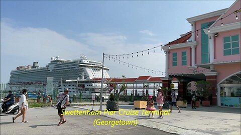 Weld Quay Jetty Bus Terminal Swettenham Pier Cruise Terminal in Penang Island Malaysia