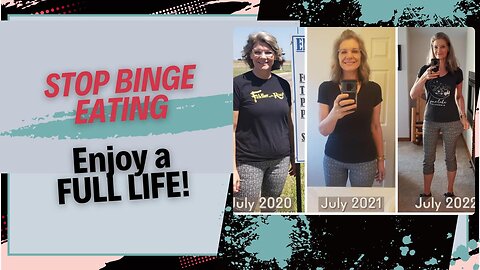 Being binge free equals a full life.