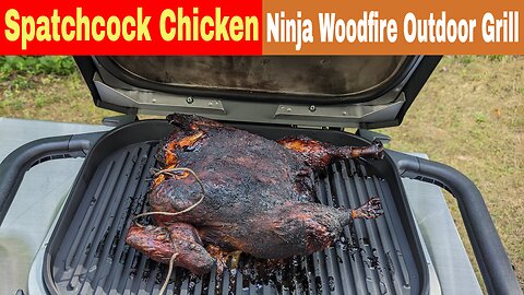 Whole Chicken, Spatchcock, Ninja Woodfire Outdoor Grill Recipe