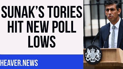 Sunak’s Tories Hit RECORD Lows As Voters Turn