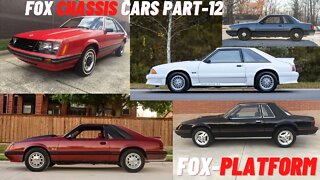 Fox Chassis/ Platform The Ford Mustang Part 12