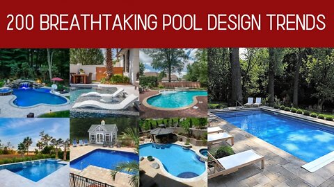 200 BREATHTAKING POOL DESIGN TRENDS | Swimming Pool Design Ideas 2022 | Natural Swimming Pool Ideas