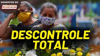 1300 mortes em 24h no Brasil | Momentos