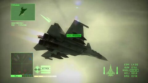ACE COMBAT 6, First Time Playthrough, Mission 13, Hard, S-Rank