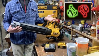 DEWALT® 20V MAX Brushless Blower Review DCBL722