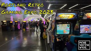 Portland Retro Gaming Expo 2023 Arcade Walkthrough
