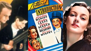 LETTER OF INTRODUCTION (1938) Adolphe Menjou & Andrea Leeds| Comedy, Drama | B&W