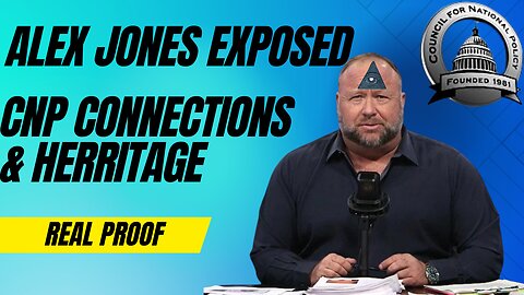 Alex Jones Exposed - Real Proof Alex Jones Is Cointel - Shill - Council of National Policy