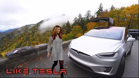 The Smokies In a Tesla!