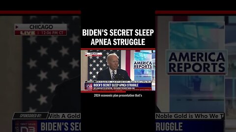 Biden's Secret Sleep Apnea Struggle