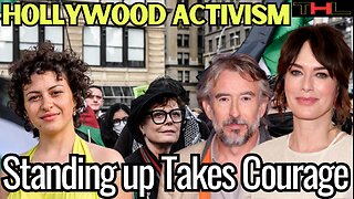 Hollywood Anti-War Activists Speak Out Against GENOCIDE! ...but there are very few of them