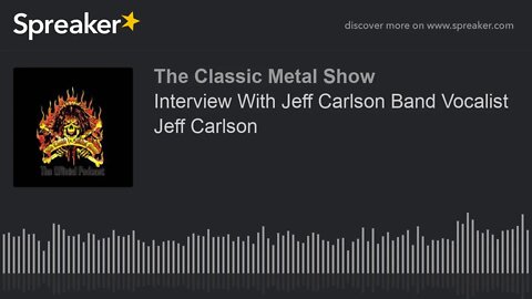 Interview With Jeff Carlson Band Vocalist Jeff Carlson