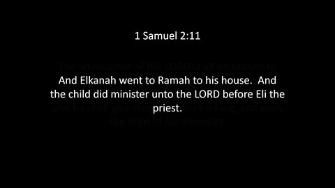 1st Samuel Chapter 2