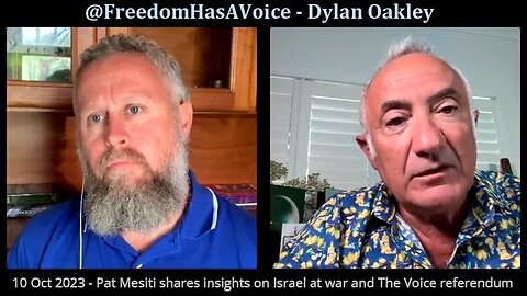 Pat Mesiti on Israel at War, the Divisive Voice Referendum, and Potential High Court Challenge