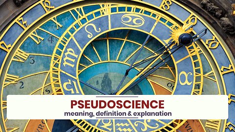 What is PSEUDOSCIENCE?