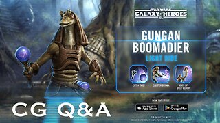 Gungan Bombadier CG Q&A | G.D. It Has Been A WHILE Since We Had One of These!!