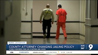 Pima County Attorney changing jailing policy