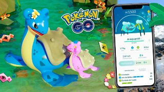 Quais Pokémon FOCAR no Festival Aquático! Lapras de Cachecol e Dewpider LIBERADO! Pokémon GO