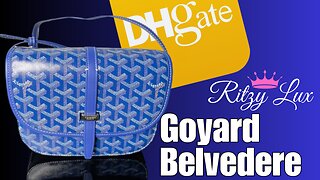 DHGATE Goyard Belvedere Dupe w/ Link In Description