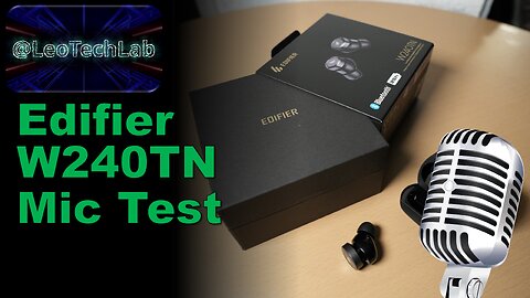 Mic Test - Edifier W240TN