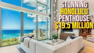 Touring $19.5 Million Honolulu Stunning Penthouse