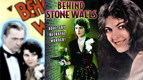 BEHIND STONE WALLS (1932) Edward Nugent, Priscilla Dean, Ann Christy | Crime, Drama, Romance | B&W