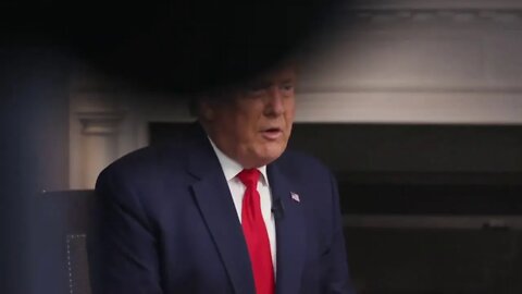 White House-provided footage of Trump's ‘60 Minutes’ appearance