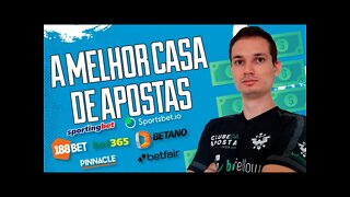 Qual Casa de Aposta é MELHOR ? Bet365, Betfair, 188bet, Pinnacle, Betmotion e Sportsbet.io